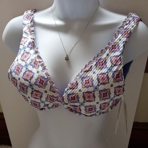 NWT Becca by Rebecca Virtue halter bikini